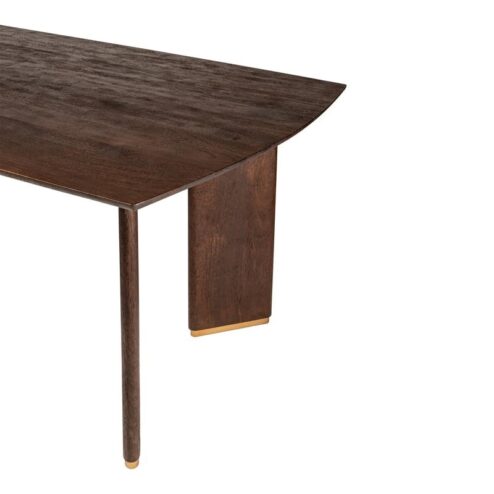 Lior Eettafel Bruin Goudpoot 240cm