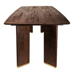Lior Eettafel Bruin Goudpoot 240cm