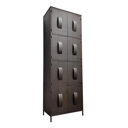 Loua Wandkast Bruin Metaal 62cm