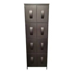 Loua Wandkast Bruin Metaal 62cm