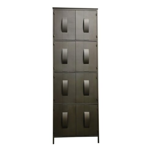 Loua Wandkast Bruin Metaal 62cm