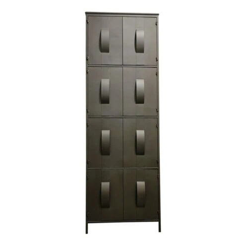 Loua Wandkast Bruin Metaal 62cm
