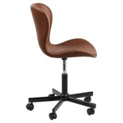 Lysor Bureaustoel Bruin PU Leer