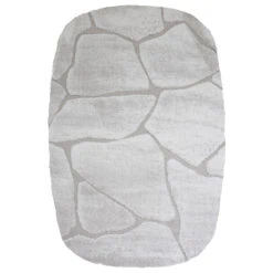 Macy vloerkleed Beige Ronde hoeken 160x230cm