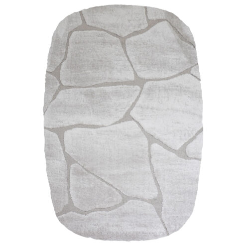 Macy vloerkleed Beige Ronde hoeken 160x230cm