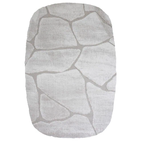 Macy vloerkleed Beige Ronde hoeken 200x290cm