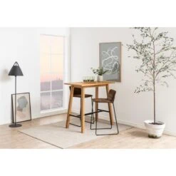 Maresta Bartafel Houten poten 117cm
