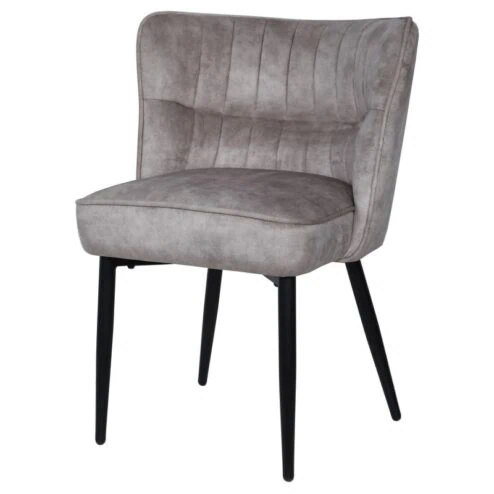 Maro Eetkamerstoel Taupe Velvet