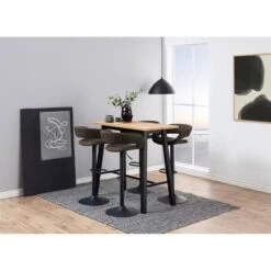 Milora Barkruk Donkerbruin Stof