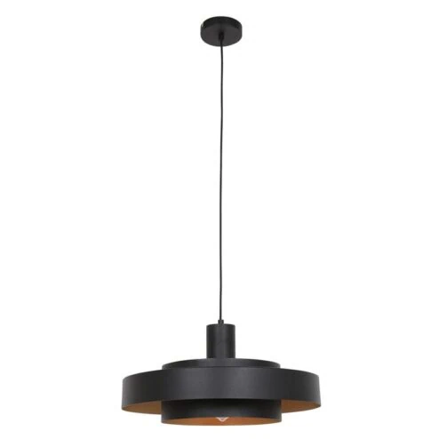 Naro 1-lichts Hanglamp Zwart