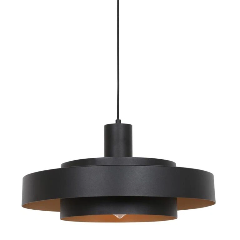 Naro 1-lichts Hanglamp Zwart