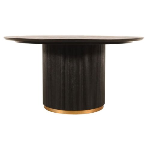 Naro Eettafel Donkerbruin Mangohout 150cm