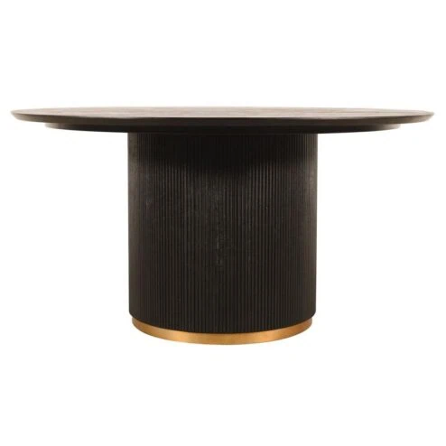 Naro Eettafel Donkerbruin Mangohout 150cm