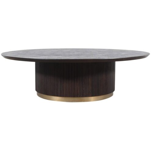 Naro Salontafel Donkerbruin Mangohout 150cm