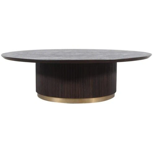 Naro Salontafel Donkerbruin Mangohout 150cm