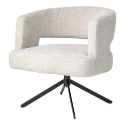 Naroa Eetkamerfauteuil Crème