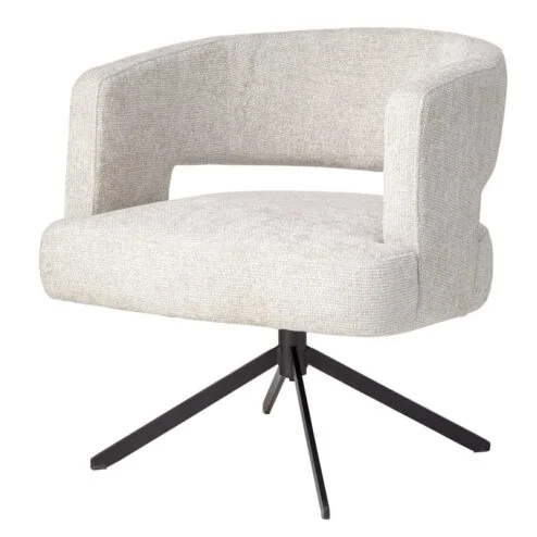 Naroa Eetkamerfauteuil Crème