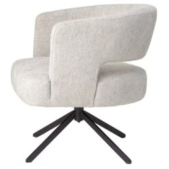 Naroa Eetkamerfauteuil Crème