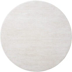 Nina vloerkleed Crème Rond 240x240cm