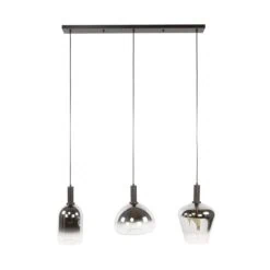 Noah 3-lichts Hanglamp Smoke