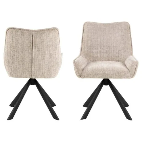 Noretta Eetkamerstoel Beige