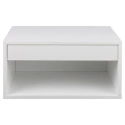 Olira zwevend Nachtkastje Wit 50cm