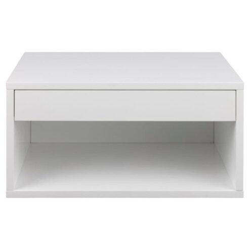 Olira zwevend Nachtkastje Wit 50cm