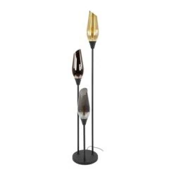 Olmo 3-lichts Vloerlamp Mixglas