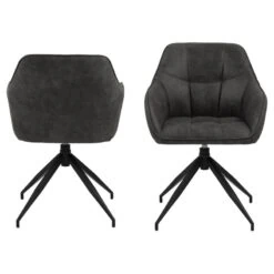 Onyx Eetkamerstoel Antraciet