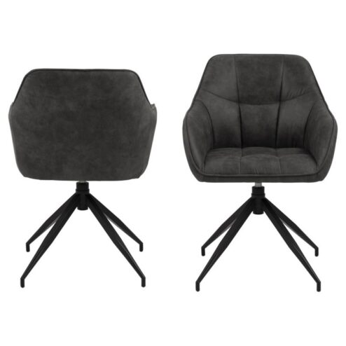 Onyx Eetkamerstoel Antraciet