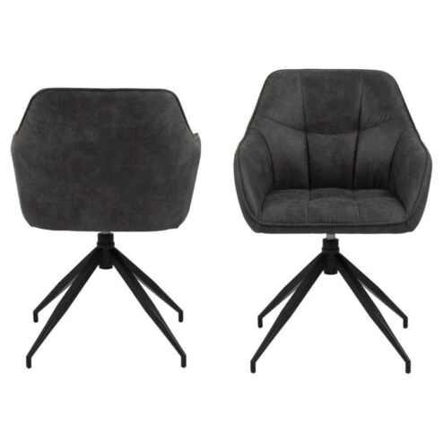 Onyx Eetkamerstoel Antraciet
