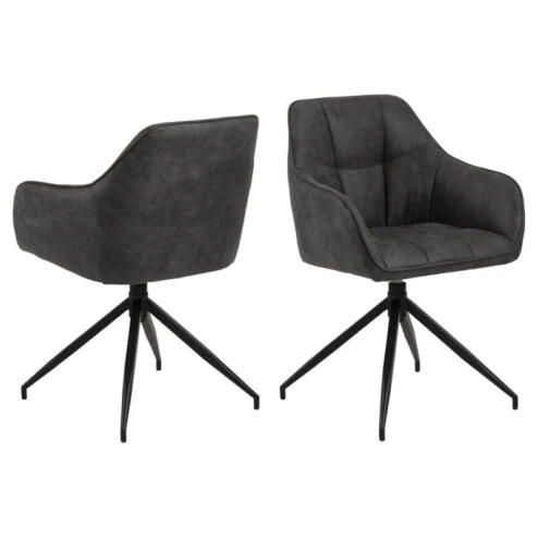 Onyx Eetkamerstoel Antraciet