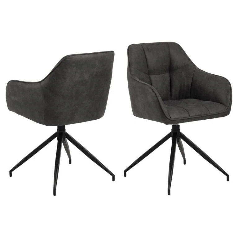 Onyx Eetkamerstoel Antraciet
