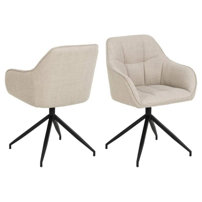 Onyx Eetkamerstoel Lichtbeige