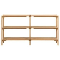 Ravel Boekenkast Laag Naturel 169cm
