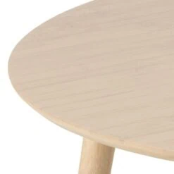 Revar Salontafel Rond Bamboe 80cm