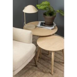 Revar Salontafel Set van 2 Rond Bamboe
