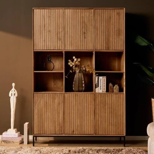Alternative view of Vakkenkast Martin XL Naturel 135cm
