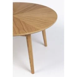 Salontafel Fabio Rond Eikenhout 80cm