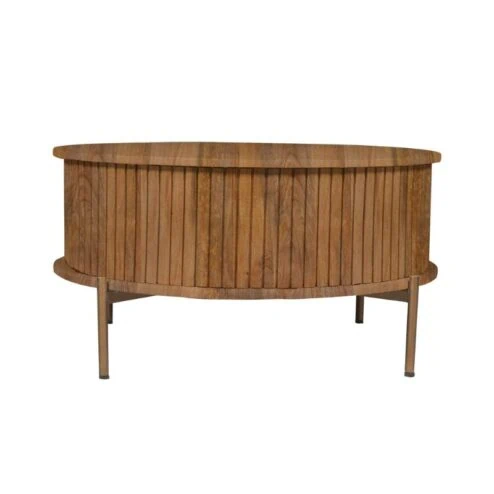 Salontafel Martin Rond Naturel 80cm
