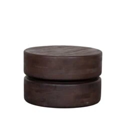 Salontafel Milly Espresso Mangohout 50cm
