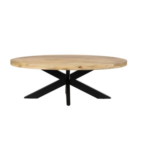 Salontafel Britt mangohout ovaal 130cm