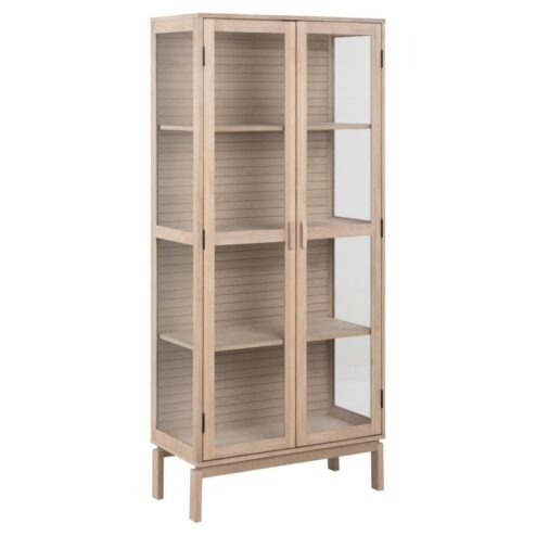Silvon Vitrinekast Naturel 80cm