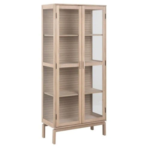 Silvon Vitrinekast Naturel 80cm