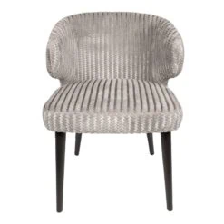 Taro Eetkamerstoel Beige Donkerhout