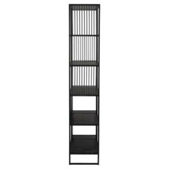 Tissaro Boekenkast Hoog Zwart 85cm