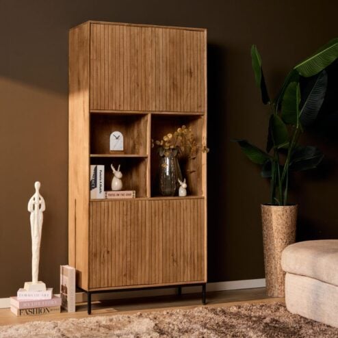 Vakkenkast Martin Naturel 90cm