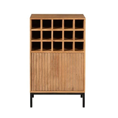 Wijnkast Martin Naturel 55cm