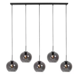 Zavi 5-lichts Hanglamp Smoke Bol