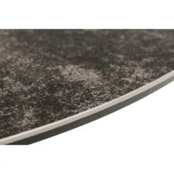 Zuvio Eettafel Rond Zwart Keramiek 120cm